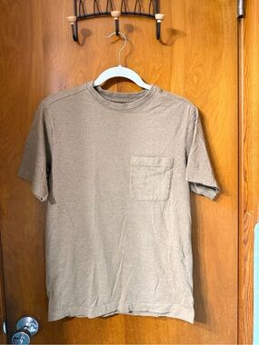 Outdoor Life Men's Short Sleeve Pocket Tee - Brown